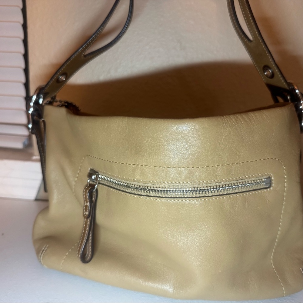 Coach Tan Leather Tote